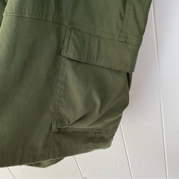 Columbia Cargo Shorts Omni-Shade Men's Size 42 Army Green Belted Lightweight - Picture 6 of 15